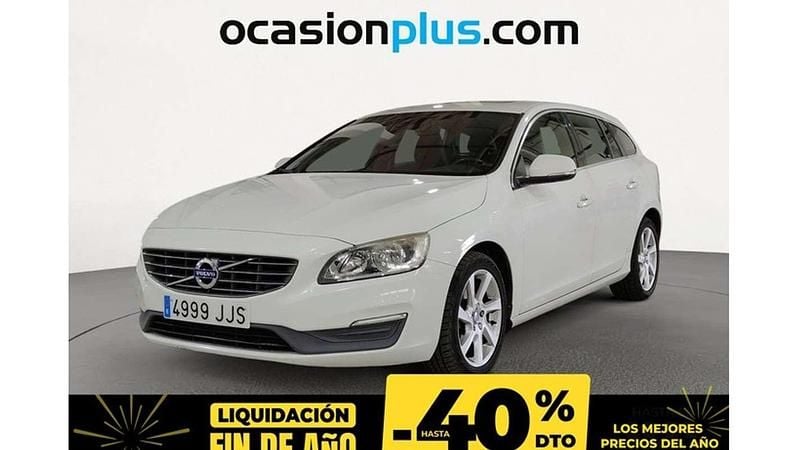 Blanco Usado 2015 Volvo V60 Momentum Familiar | 13.990 € (Precio justo) - Imagen 1/4