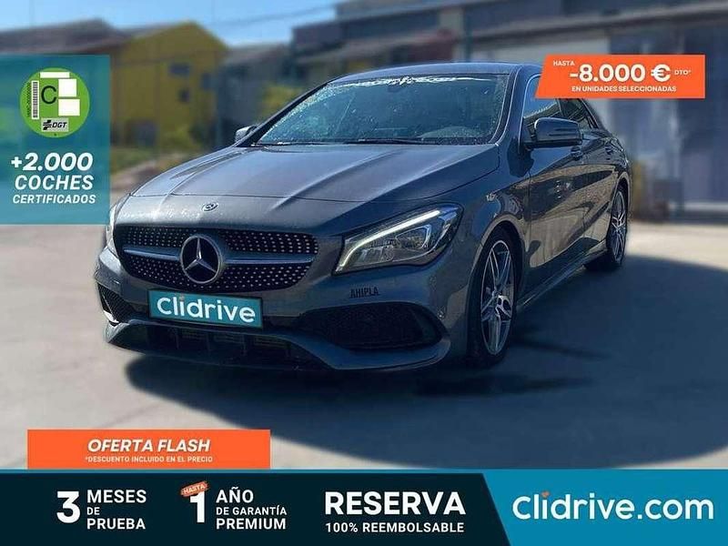 Gris Usado 2018 Mercedes CLA200 Berlina | 20.890 € (Buen precio) - Imagen 1/3