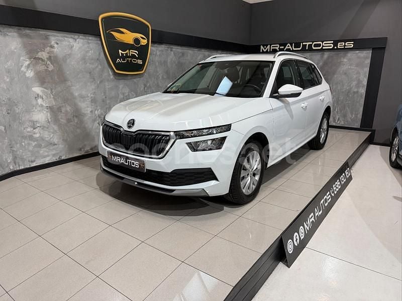 Blanco Usado 2021 Skoda Kamiq Ambition SUV | 18.900 € (Un poco caro) - Imagen 1/4
