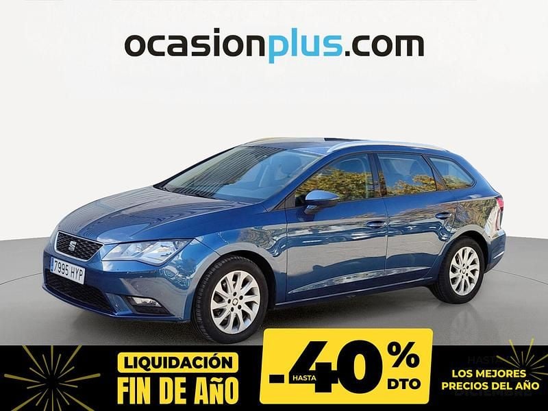 Azul Usado 2014 Seat Leon Style Monovolumen | 11.900 € (Precio justo) - Imagen 1/4