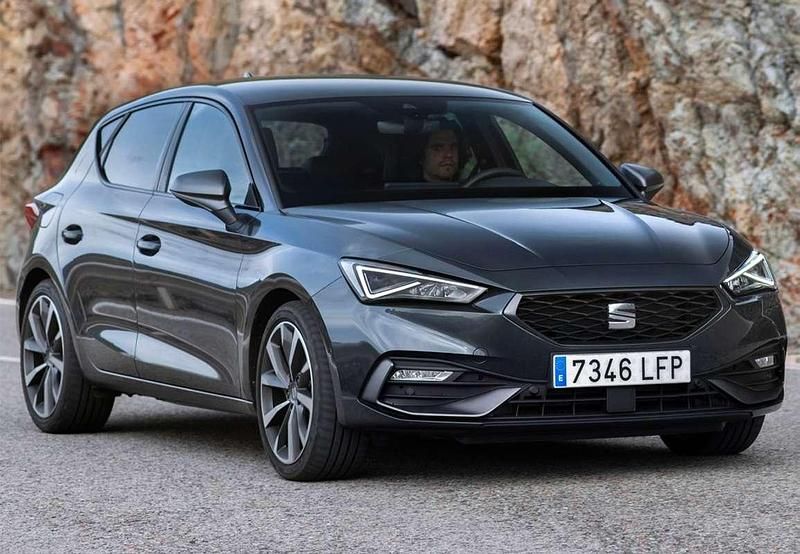 Usado Seat Leon Style 116 CV (85 kW) 2021 Blanco Utilitario