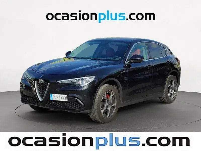 Negro Usado 2018 Alfa Romeo Stelvio Executive SUV | 23.810 € (Buen precio) - Imagen 1/4