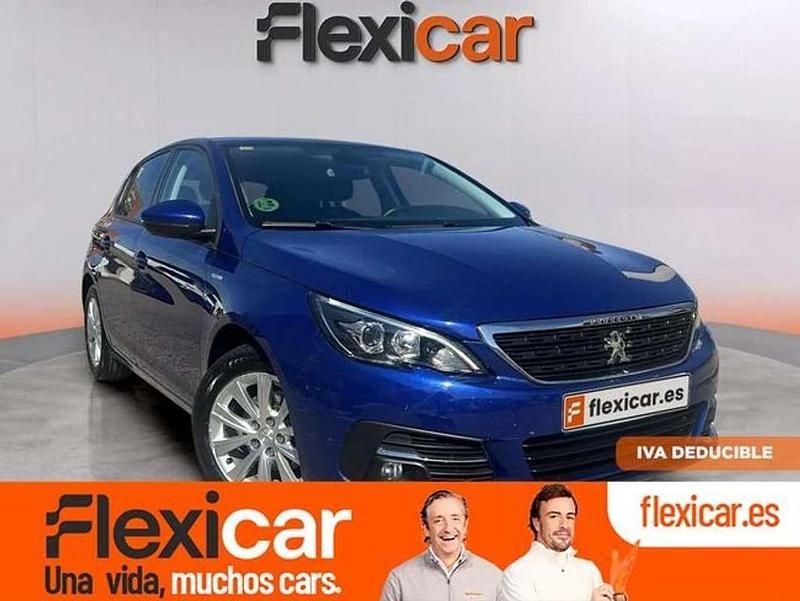 Azul Usado 2020 Peugeot 308 SW Allure Familiar | 9490 € (Super precio) - Imagen 1/4