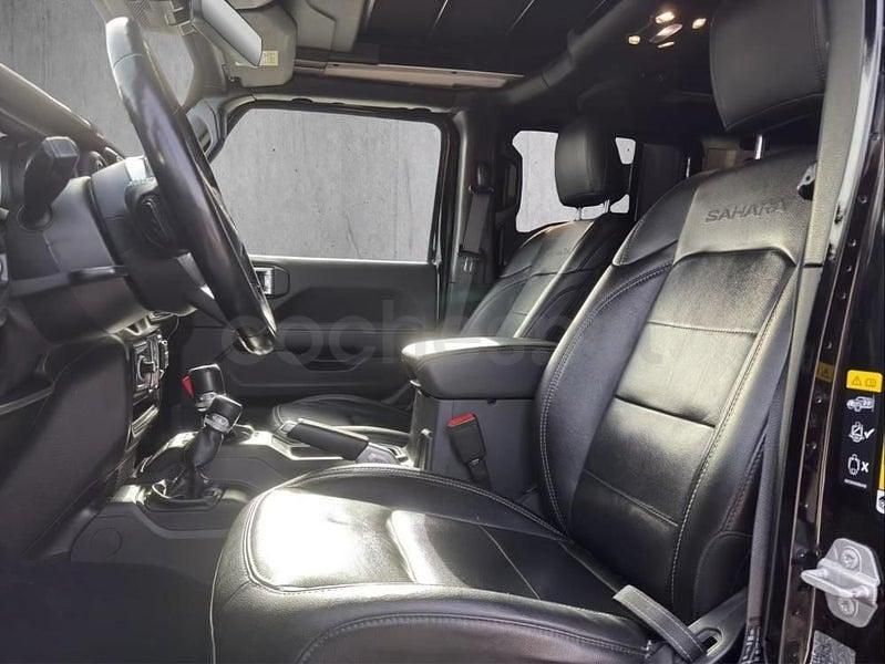 Usado Jeep Wrangler Sahara 381 CV (280 kW) 2022 Negro SUV