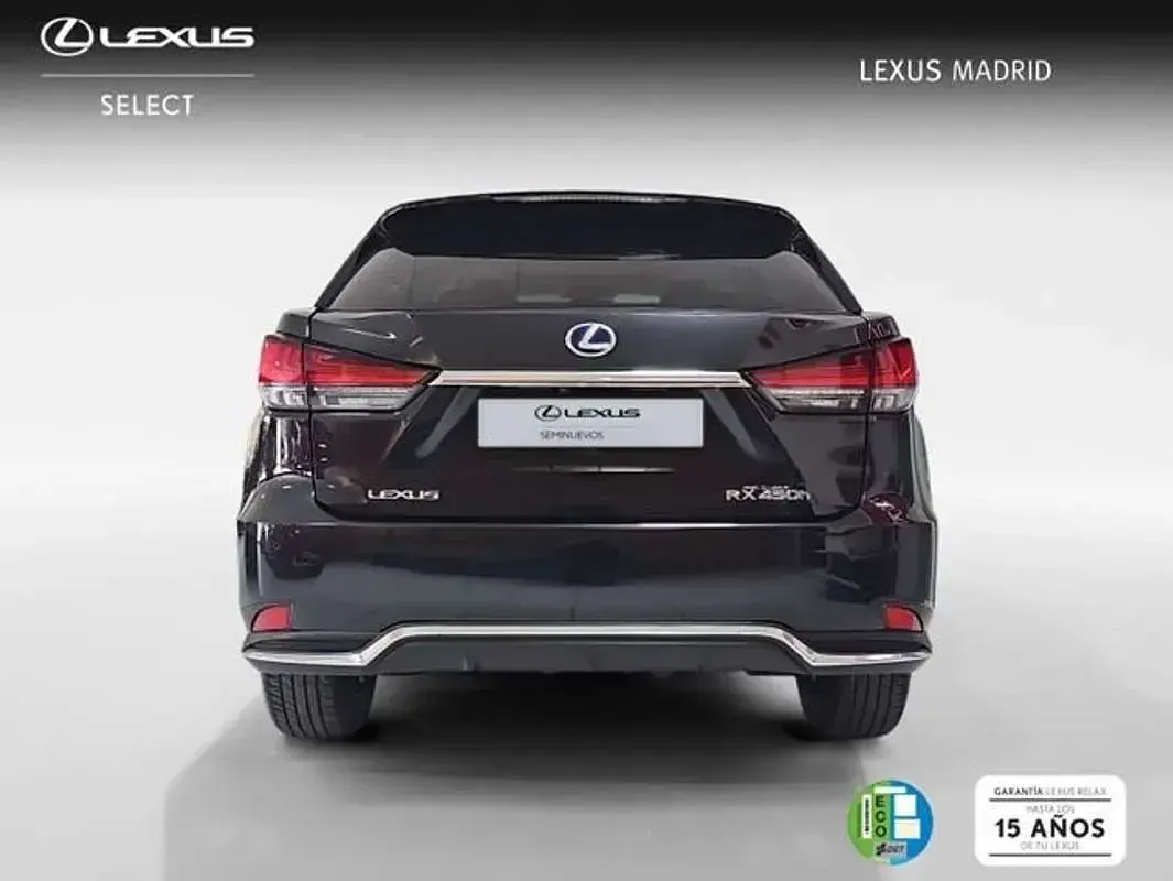 Usado Lexus RX450h Executive Line 313 CV (230 kW) 2022 Negro SUV