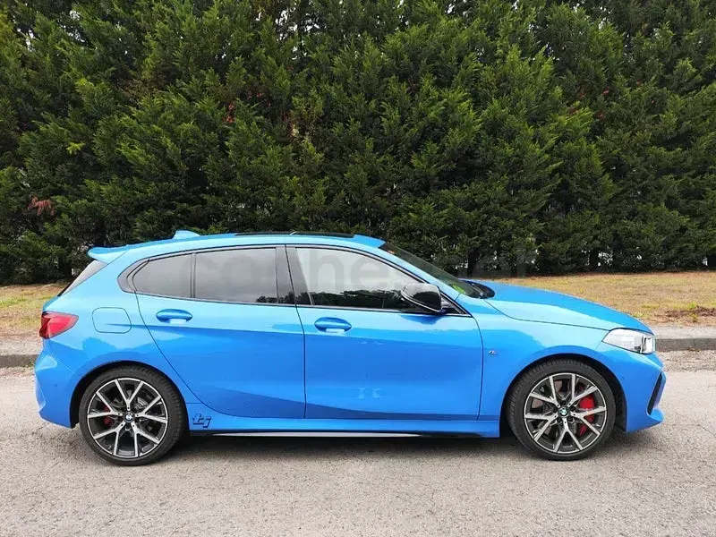 Usado BMW 128 Performance 265 CV (194 kW) 2021 Azul Utilitario