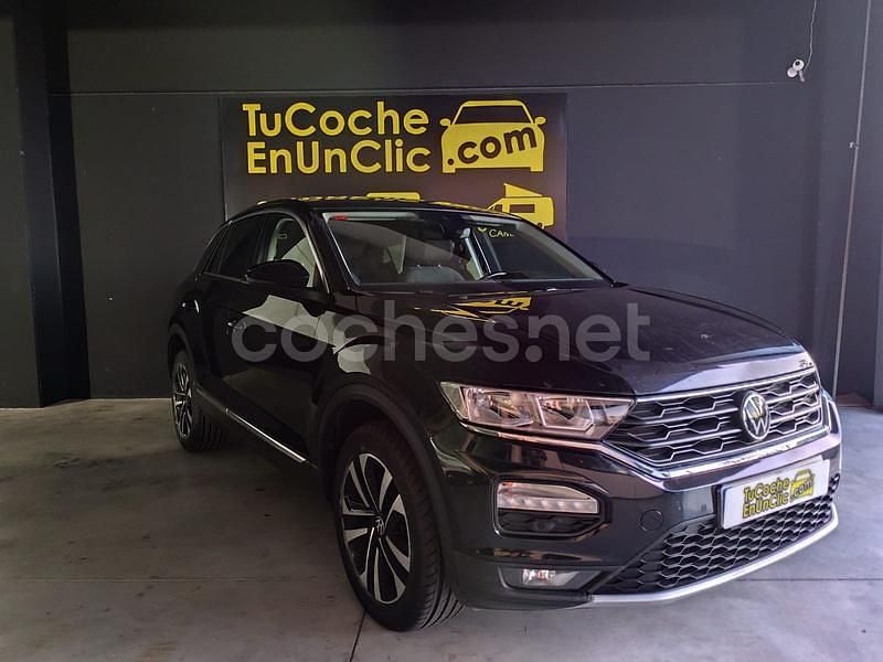 Negro Usado 2021 VW T-Roc Advance SUV | 20.900 € (Buen precio) - Imagen 1/4