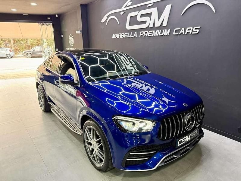 Usado Mercedes GLE53 AMG AMG 435 CV (319 kW) 2021 Azul Coupe