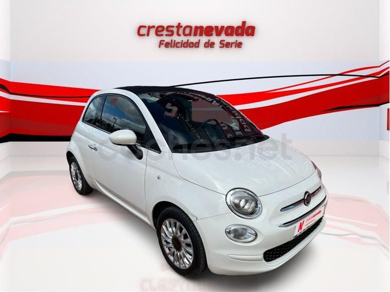 Usado Fiat 500C Lounge 69 CV (50 kW) 2020 Blanco Descapotable