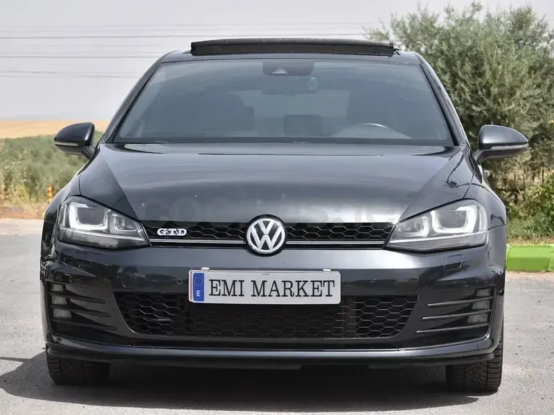Usado VW Golf VII GTD 184 CV (135 kW) 2015 Negro Berlina