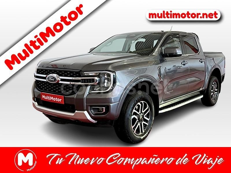 Gris / plata Usado 2023 Ford Ranger Limited Recogida | 39.990 € (Caro) - Imagen 1/4