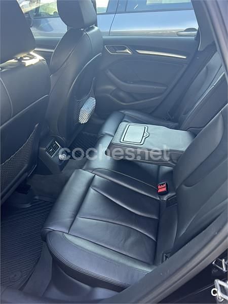 Usado Audi A3 150 CV (110 kW) 2017 Negro Berlina