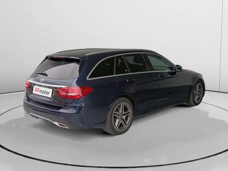 Usado Mercedes C200 186 CV (136 kW) 2019 Azul Berlina