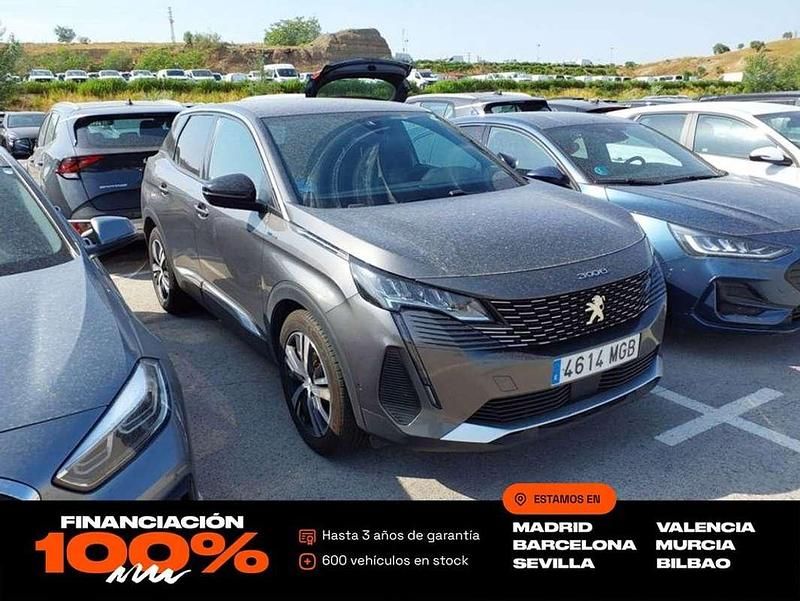 Gris Usado 2023 Peugeot 3008 Allure SUV | 21.850 € (Precio justo) - Imagen 1/4