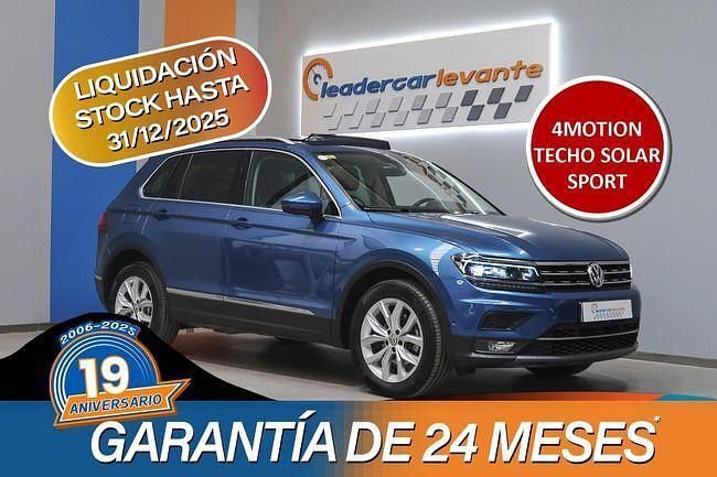 Azul Usado 2019 VW Tiguan Sportline SUV | 27.490 € (Buen precio) - Imagen 1/4