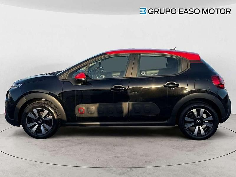 Usado Citroën C3 Feel 82 CV (60 kW) 2017 Negro Utilitario