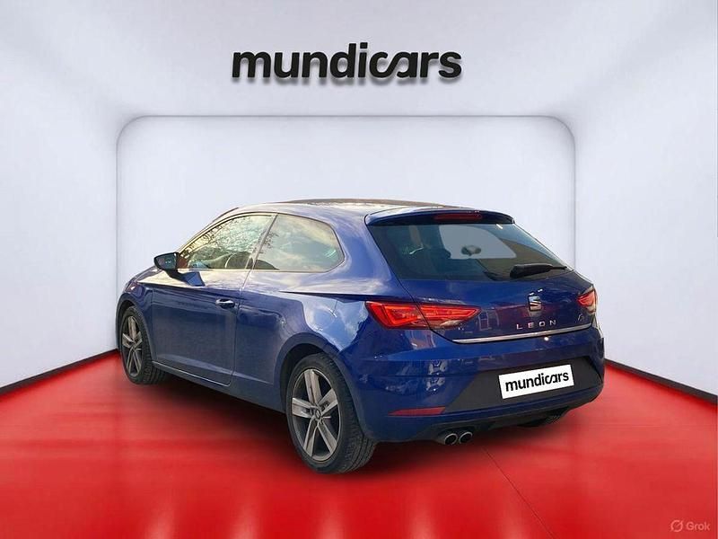 Usado Seat Leon SC FR 150 CV (110 kW) 2018 Azul Utilitario