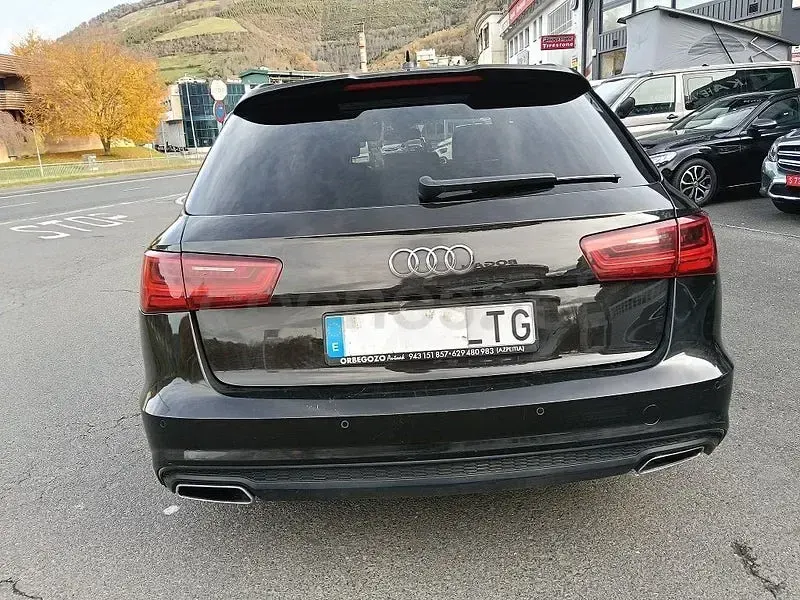 Usado Audi A6 S-Line 218 CV (160 kW) 2016 Negro Familiar