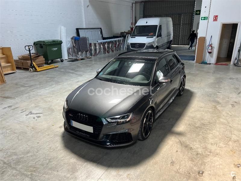 Gris / plata Usado 2020 Audi RS3 Sportback Sport Utilitario | 49.990 € (Buen precio) - Imagen 1/4