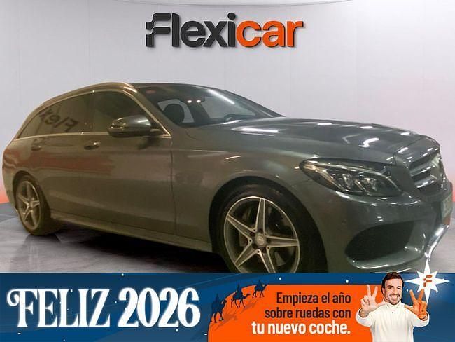 Gris Usado 2016 Mercedes C250 AMG line Familiar | 27.990 € (Un poco caro) - Imagen 1/4