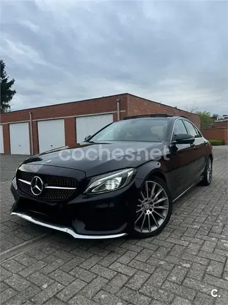 Usado Mercedes C220 170 CV (125 kW) 2018 Negro Berlina