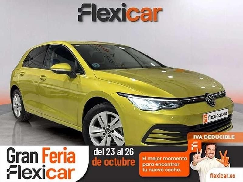 Amarillo Usado 2020 VW Golf VIII Life Familiar | 15.990 € (Precio justo) - Imagen 1/4