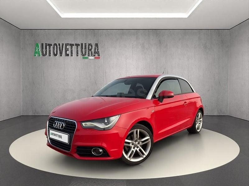 Usado Audi A1 Attraction 105 CV (77 kW) 2011 Rojo Utilitario