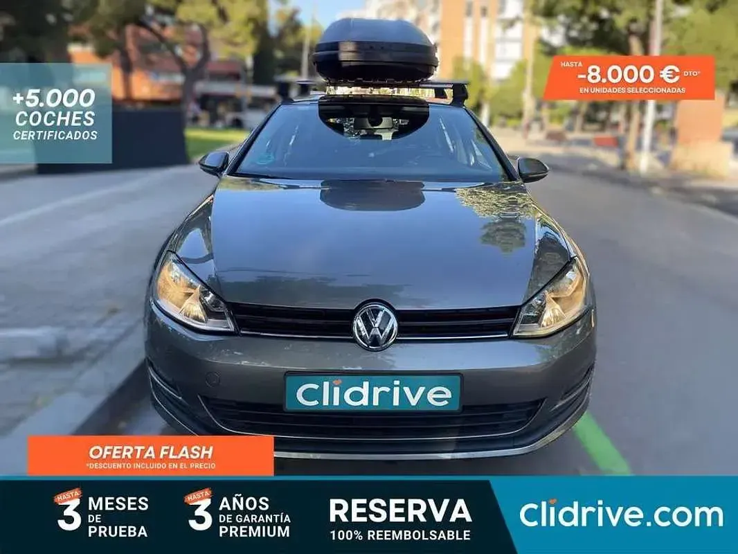 Usado VW Golf VII 110 CV (80 kW) 2015 Gris Berlina