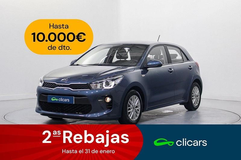 Azul Usado 2019 Kia Rio Berlina | 10.990 € (Precio justo) - Imagen 1/4
