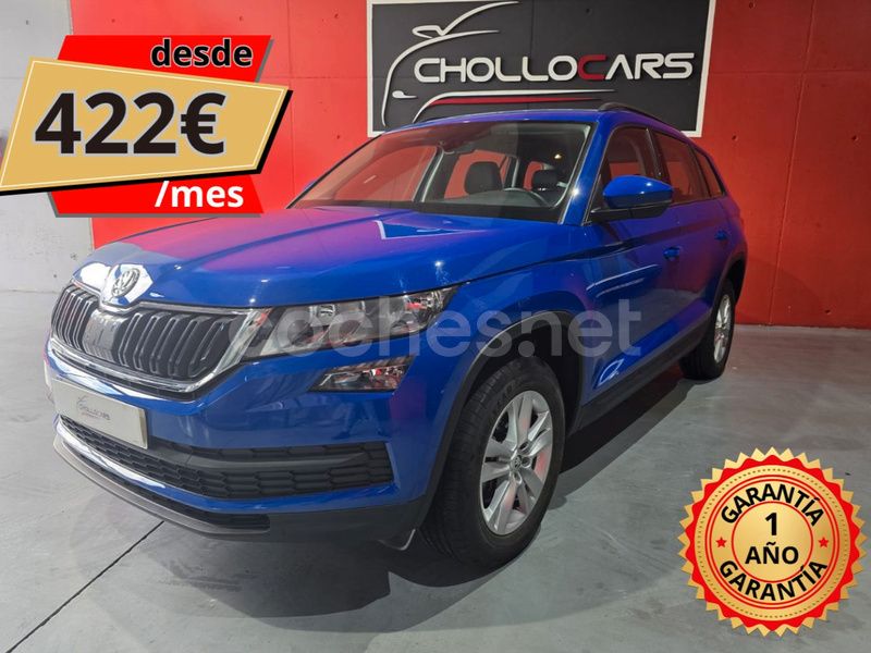 Azul Usado 2021 Skoda Kodiaq Ambition SUV | 27.497 € (Caro) - Imagen 1/4