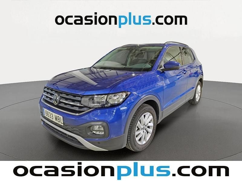 Usado VW T-Cross Advance 110 CV (80 kW) 2022 Azul SUV