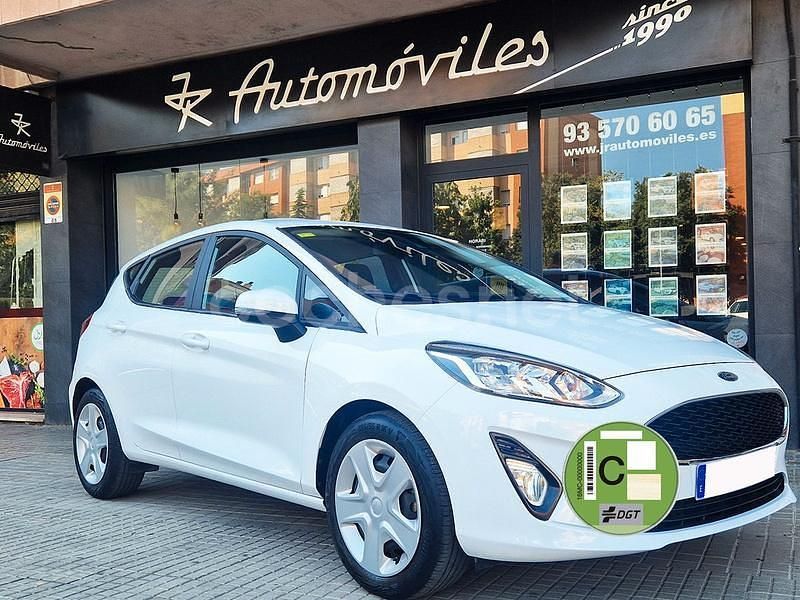 Blanco Usado 2020 Ford Fiesta Trend Utilitario | 11.490 € (Precio justo) - Imagen 1/4