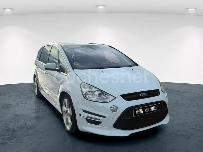 Blanco Usado 2014 Ford S-MAX Titanium S Monovolumen | 11.990 € (Precio justo) - Imagen 1/4