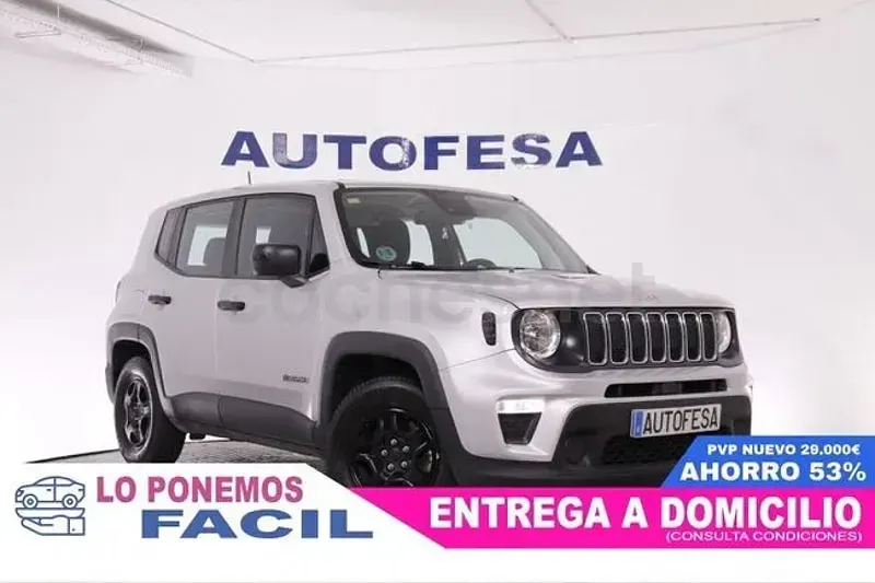 Usado Jeep Renegade Sport 120 CV (88 kW) 2018 Gris / plata SUV