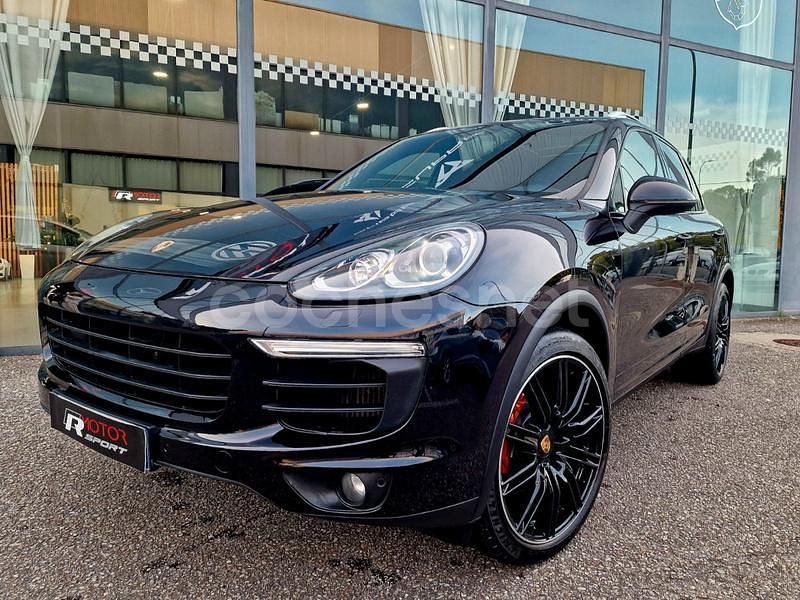 Negro Usado 2016 Porsche Cayenne Platinum Edition SUV | 32.950 € (Precio justo) - Imagen 1/4