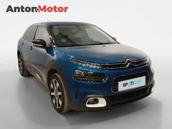 Usado Citroën C4 Cactus Shine 99 CV (72 kW) 2019 Azul Utilitario