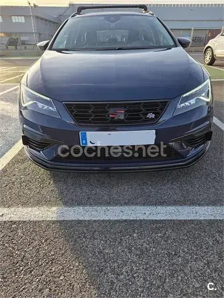 Usado Seat Leon ST FR 150 CV (110 kW) 2018 Azul Familiar