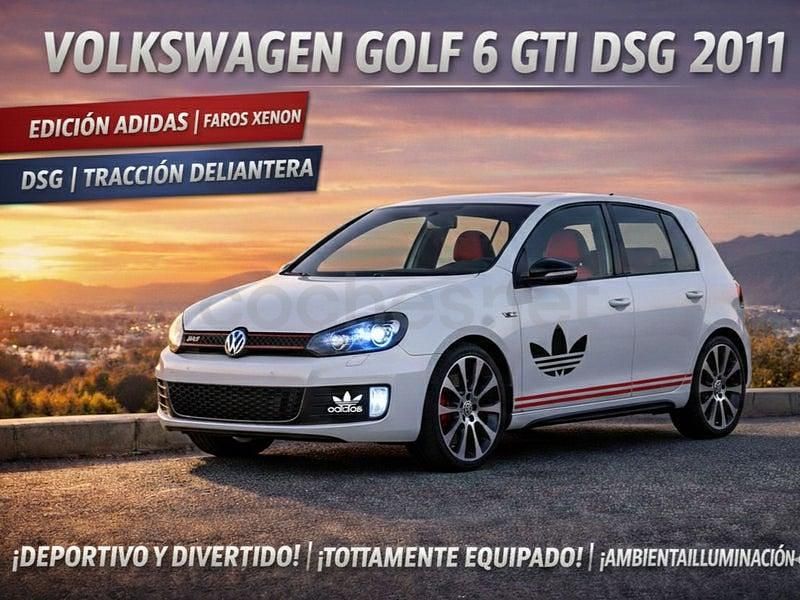 Usado VW Golf VI GTI 210 CV (154 kW) 2011 Blanco Utilitario