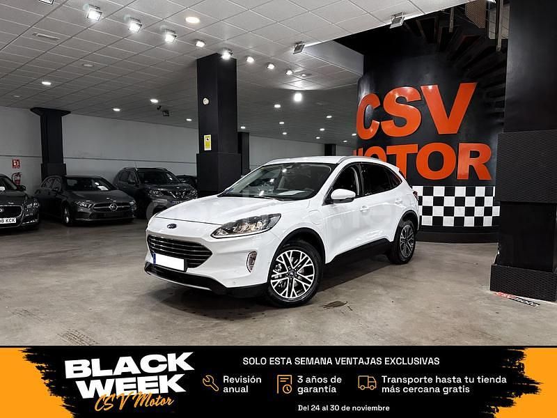 Blanco Usado 2020 Ford Kuga Titanium SUV | 16.450 € (Precio justo) - Imagen 1/4