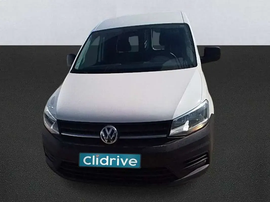 Usado VW Caddy 75 CV (55 kW) 2018 Blanco Monovolumen