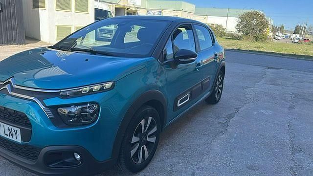 Usado Citroën C3 Feel 100 CV (73 kW) 2021 Azul Utilitario