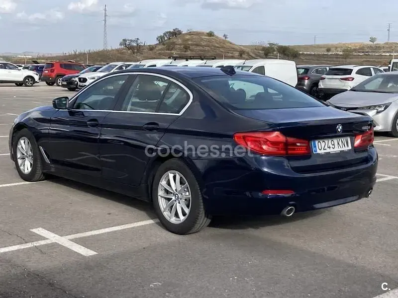 Usado BMW 520 190 CV (139 kW) 2018 Azul Berlina