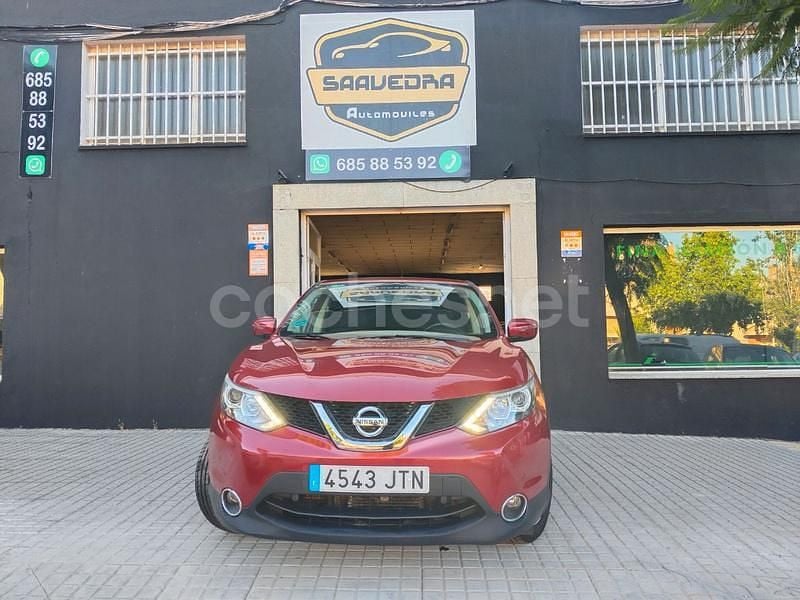 Granate Usado 2017 Nissan Qashqai Acenta SUV | 9900 € (Super precio) - Imagen 1/4