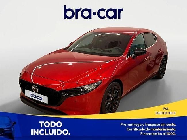 Rojo Usado 2022 Mazda 3 Homura-Line Berlina | 21.290 € (Precio justo) - Imagen 1/4