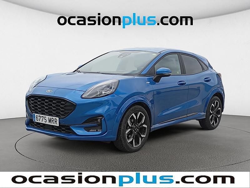 Azul Usado 2024 Ford Puma Gen-E ST-Line X SUV | 20.364 € - Imagen 1/4