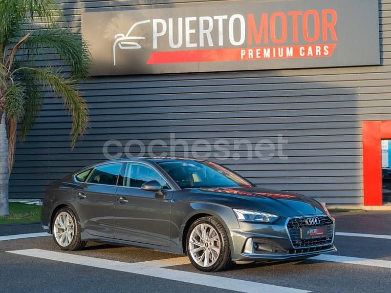 Gris Usado 2021 Audi A5 Sportback Comfort Utilitario | 32.990 € (Precio justo) - Imagen 1/4