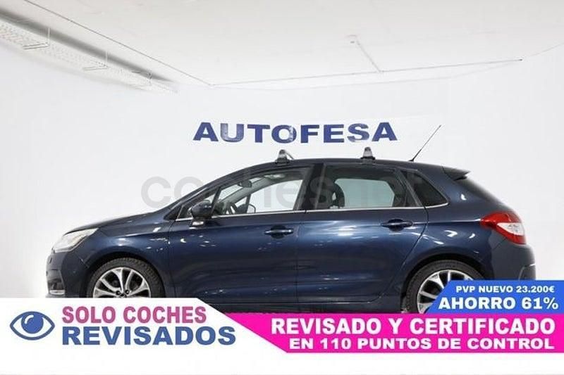 Usado Citroën C4 Exclusive 112 CV (82 kW) 2010 Azul Berlina