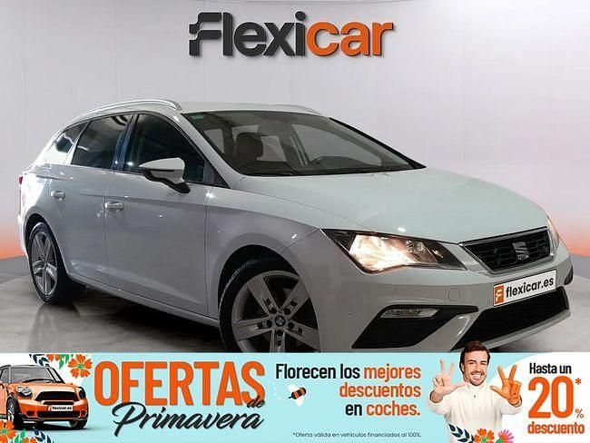 Usado Seat Leon FR 150 CV (110 kW) 2018 Blanco
