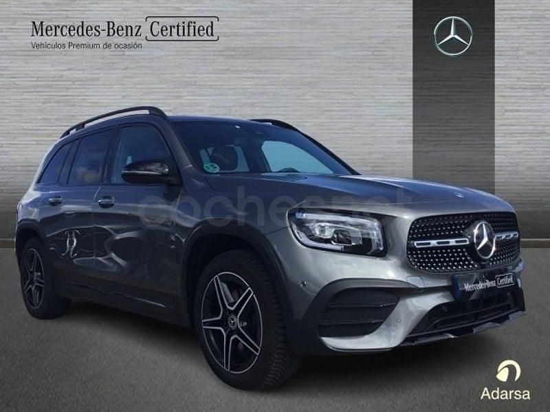 Usado Mercedes GLB200 150 CV (110 kW) 2022 Gris montaña SUV
