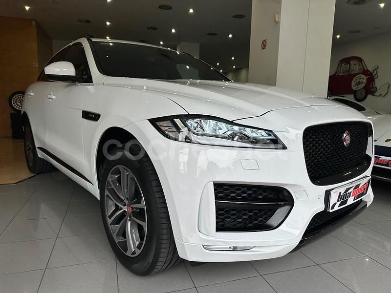 Usado Jaguar F-Pace R-Sport 250 CV (183 kW) 2020 Blanco SUV